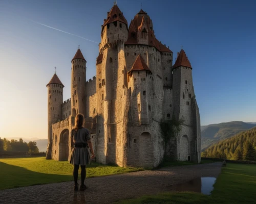 medieval castle,templar castle,bach knights castle,castle of the corvin,fairy tale castle,knight's castle,fairytale castle,gold castle,fairy tale castle sigmaringen,castleguard,bethlen castle,castle ruins,castel,castle,waldeck castle,castles,transylvania,castle complex,peter-pavel's fortress,ghost castle,Photography,General,Realistic