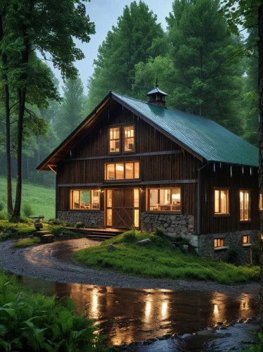 the cabin in the mountains,small cabin,log cabin,summer cottage,house in the forest,log home,house in mountains,house in the mountains,new england style house,wooden house,cabin,beautiful home,lodge,house with lake,home landscape,timber house,farm house,cottage,wooden sauna,idyllic,Photography,General,Realistic