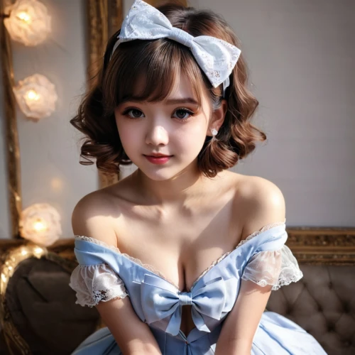 dress doll,japanese doll,realdoll,dollfie,asian girl,phuquy,doll dress,vintage asian,japanese kawaii,japanese idol,siu mei,vintage doll,xuan lian,model doll,white bow,female doll,frilly,rou jia mo,like doll,satin bow,Photography,General,Natural