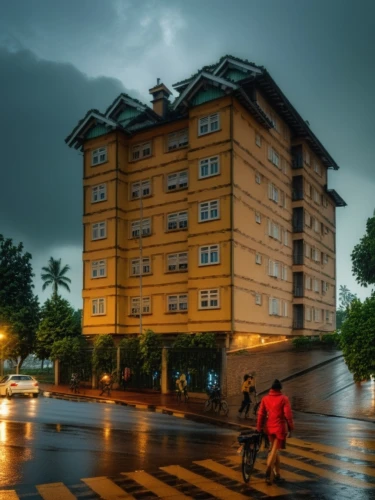 hurricane benilde,hanoi,apartment building,kampala,apartment complex,ha noi,apartment block,block of flats,appartment building,apartment buildings,dalat,raindops,haikou city,da lat,danyang eight scenic,rainy season,residential building,addis ababa,residences,oria hotel,Photography,General,Realistic