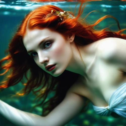 underwater background,merfolk,water nymph,the sea maid,submerged,ariel,rusalka,little mermaid,siren,mermaid,believe in mermaids,underwater,mermaid background,redheads,under the water,let's be mermaids,red-haired,photo session in the aquatic studio,shallows,under water,Photography,Artistic Photography,Artistic Photography 01