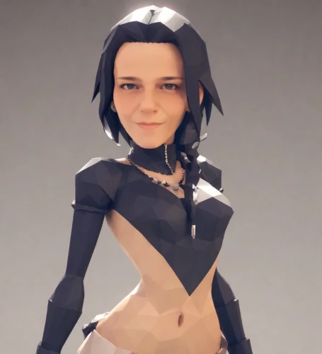 3d model,vax figure,bjork,3d figure,character animation,female doll,anime 3d,cosmetic,3d rendered,vector girl,3d crow,cgi,material test,game figure,3d modeling,kosmea,rc model,b3d,noodle image,low poly,Digital Art,Low-Poly