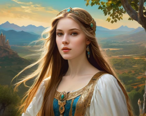 fantasy portrait,fantasy picture,fantasy art,mystical portrait of a girl,elven,celtic queen,romantic portrait,rapunzel,portrait background,portrait of a girl,world digital painting,fantasy woman,jessamine,fairy tale character,young woman,girl portrait,eufiliya,young lady,fantasy girl,elza,Conceptual Art,Fantasy,Fantasy 05