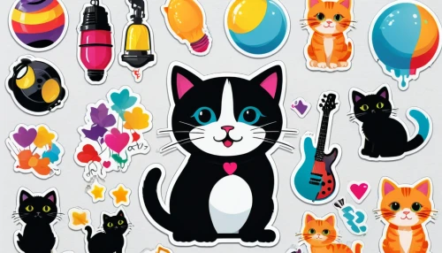 scrapbook clip art,clipart sticker,animal stickers,cat vector,scrapbook paper,seamless pattern,scrapbook supplies,cartoon cat,wall sticker,houses clipart,clipart,gift wrapping paper,stickers,vector graphics,animal balloons,my clipart,paris clip art,balloon digital paper,cat drawings,cat cartoon,Unique,Design,Sticker