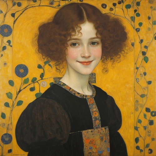 portrait of a girl,lilian gish - female,portrait of a woman,young woman,girl in the garden,young lady,girl with bread-and-butter,child portrait,portrait of christi,lillian gish - female,la violetta,marigold,girl in flowers,tanacetum balsamita,bibernell rose,charlotte cushman,mary-gold,art nouveau,the garden marigold,the magdalene,Art,Artistic Painting,Artistic Painting 32
