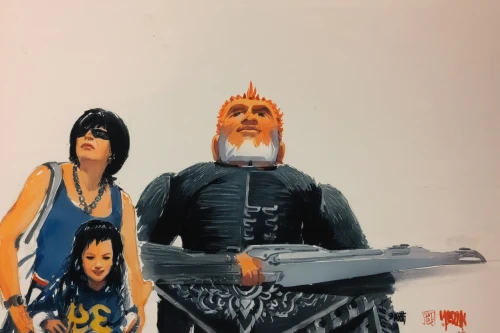 american gothic,gnomes at table,sadhus,throne,oil on canvas,cossacks,the h'mong people,the throne,mother and father,barbarian,painting work,khokhloma painting,thrones,hieromonk,sikh,dwarf,man and wife,dwarves,the people in the sea,gnomes,Illustration,Paper based,Paper Based 07