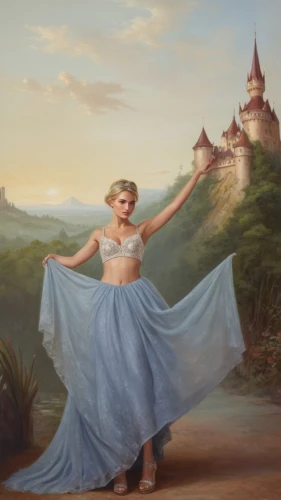 cinderella,hoopskirt,fantasy picture,fairy tale character,rapunzel,ball gown,fantasy art,girl in a long dress,celtic woman,crinoline,fantasy woman,world digital painting,fairytale characters,children's fairy tale,fairy tale,a fairy tale,sleeping beauty castle,fairytale,fantasy portrait,3d fantasy,Conceptual Art,Oil color,Oil Color 12