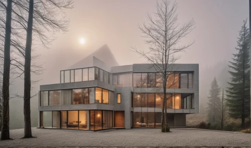 modern house,house in the forest,winter house,cubic house,modern architecture,dunes house,foggy landscape,timber house,house in mountains,morning mist,house in the mountains,danish house,foggy day,mist,villa,foggy forest,cube house,wooden house,morning fog,chalet,Photography,General,Realistic