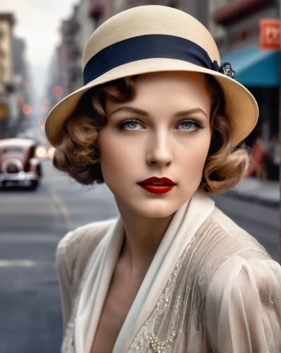 vintage woman,art deco woman,vintage women,vintage fashion,vintage girl,panama hat,twenties women,hat retro,retro woman,retro women,the hat-female,hat vintage,roaring twenties,girl wearing hat,red hat,vintage makeup,50's style,flapper,fashionista from the 20s,trilby