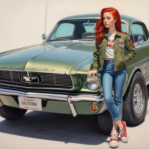 first generation ford mustang,second generation ford mustang,pony car,ford mustang,girl and car,muscle car cartoon,california special mustang,volvo 164,mustang,dodge la femme,ford mustang fr500,volvo 66,american muscle cars,nsu sport prinz,chevrolet bel air,auto show zagreb 2018,notchback,car model,boss 429,ford el falcon,Illustration,Black and White,Black and White 08