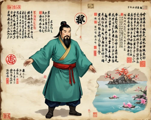 yi sun sin,xing yi quan,shuanghuan noble,hwachae,zui quan,confucius,korean history,taijiquan,luo han guo,qi-gong,han bok,tai qi,qi gong,haidong gumdo,choi kwang-do,t'ai chi ch'uan,yeongsanhong,geomungo,xun,wuchang,Unique,Design,Character Design