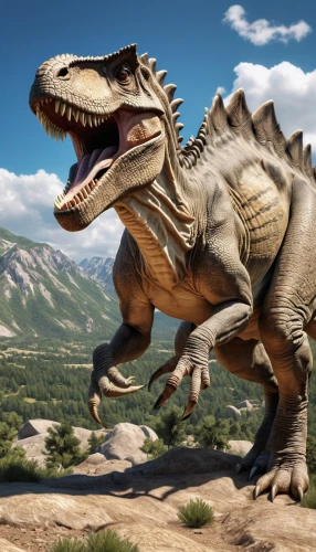 landmannahellir,allosaurus,cynorhodon,aucasaurus,spinosaurus,raptor,tyrannosaurus rex,tyrannosaurus,gorgonops,dinosaruio,dino,tirannosaurus,t rex,t-rex,rex,iguanidae,saurian,trex,velociraptor,triceratops,Photography,General,Realistic