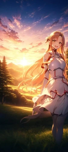 sun bride,violet evergarden,dusk background,goldenlight,sun,tsumugi kotobuki k-on,golden light,lens flare,sunset glow,rays of the sun,lily of the field,daybreak,sunburst background,setting sun,sakura background,jessamine,sunset,would a background,bright sun,luminous