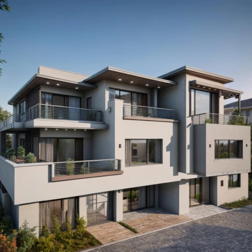 modern house,3d rendering,modern architecture,contemporary,new housing development,build by mirza golam pir,block balcony,two story house,residential house,apartments,modern style,modern building,residential,render,stucco frame,frame house,luxury property,appartment building,condominium,danish house