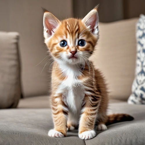 ginger kitten,american wirehair,toyger,tabby kitten,cute cat,american shorthair,red tabby,european shorthair,ginger cat,kitten,american bobtail,polydactyl cat,breed cat,abyssinian,bengal cat,tiger cat,red whiskered bulbull,bengal,pounce,little cat,Photography,General,Realistic