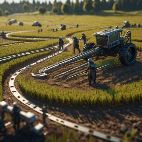 pipeline transport,farming,straw harvest,grain harvest,farms,agriculture,farm tractor,salt harvesting,farmlands,farmer protest,farmers,agricultural machine,agricultural,tractor,rural,crawler chain,farmer,farm yard,irrigation,logging truck,Photography,General,Sci-Fi