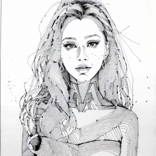 girl drawing,girl portrait,pencil drawing,pencil and paper,graphite,pen drawing,drawing mannequin,fashion illustration,portrait of a girl,woman portrait,ink painting,angel line art,head woman,pencil drawings,young woman,pencil art,mechanical pencil,drawing,girl on a white background,girl with speech bubble,Design Sketch,Design Sketch,None