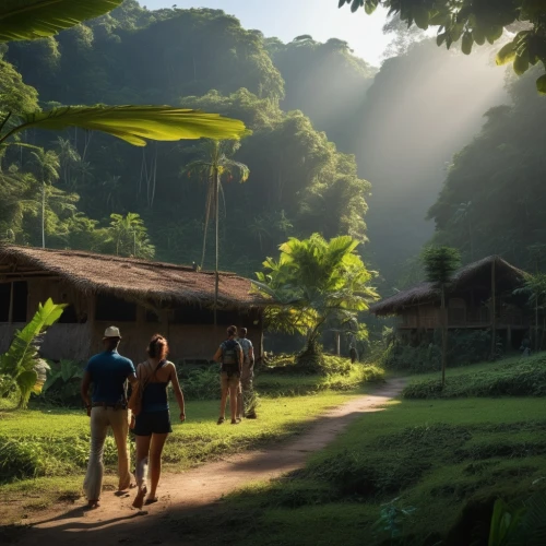 forest workers,village life,laos,chiang mai,philippines scenery,idyllic,philippines,vietnam,travelers,village scene,traditional village,karst landscape,cameroon,samoa,moorea,borneo,southeast asia,viñales valley,philippine,nomad life,Photography,General,Realistic