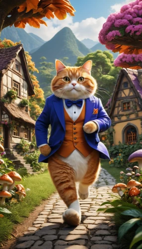 oktoberfest cats,garden-fox tail,madagascar,autumn background,cartoon cat,hare trail,oktoberfest background,autumn theme,peter rabbit,red tabby,figaro,children's background,fluyt,squirell,pambazo,background image,fairy tale character,hobbit,april fools day background,chestnut tiger,Photography,General,Realistic