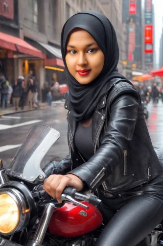 muslim woman,hijaber,hijab,muslima,islamic girl,indonesian women,motorcyclist,muslim background,motorcycle tours,black motorcycle,motorcycle racer,motorcycle tour,motorcycling,biker,motorcycle accessories,islam,woman bicycle,muslim,iman,motorcycle,Photography,Realistic