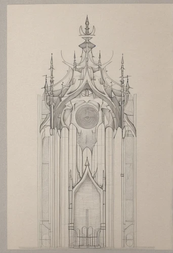 art nouveau frame,art nouveau,art nouveau design,frame drawing,tabernacle,facade painting,art nouveau frames,tower clock,frame border drawing,organ,facade lantern,palace,maximilian fountain,cathedral,steeple,mausoleum,art deco frame,gothic architecture,elevation,art deco ornament,Design Sketch,Design Sketch,Pencil