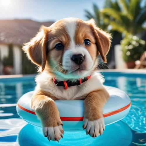 dog in the water,water dog,cute puppy,jumping into the pool,summer floatation,lifeguard,pet vitamins & supplements,dog photography,baby float,dug-out pool,life guard,outdoor dog,golden retriever puppy,cheerful dog,pool water,dog-photography,beach dog,to swim,labrador retriever,pup