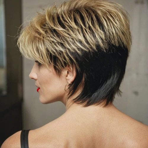 asymmetric cut,pixie cut,short blond hair,pixie-bob,layered hair,back of head,bob cut,half profile,mohawk hairstyle,profile,bowl cut,semi-profile,shoulder length,pompadour,feathered hair,colorpoint shorthair,golden cut,smooth hair,bouffant,hair shear,Photography,General,Realistic