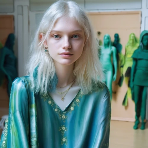 valerian,tilda,dahlia white-green,pale,elf,benetton,in green,green jacket,green skin,russian doll,elves,violet head elf,green mermaid scale,suit of the snow maiden,green dress,vogue,emerald,elven,jade,green,Photography,Fashion Photography,Fashion Photography 25