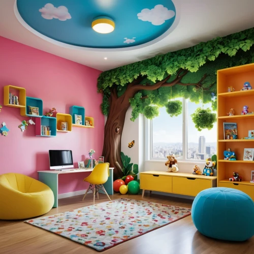 kids room,children's room,children's bedroom,the little girl's room,children's interior,baby room,nursery decoration,playing room,boy's room picture,nursery,great room,sky apartment,children's background,tree house,play area,doll house,creative office,interior decoration,interior design,bookshelves,Photography,General,Realistic