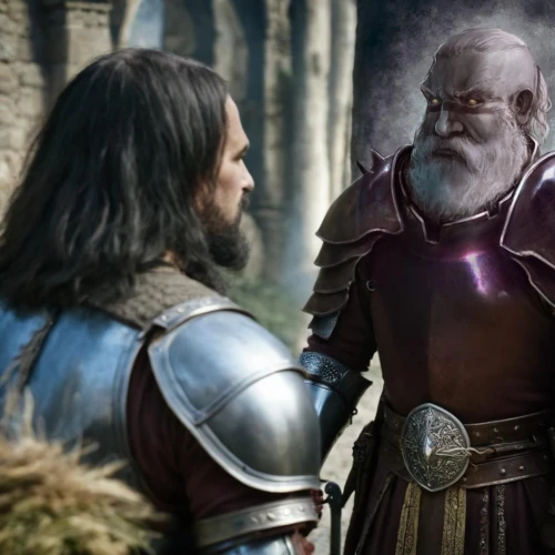 dwarf sundheim,dwarves,thanos infinity war,confrontation,thanos,heroic fantasy,dwarf cookin,vilgalys and moncalvo,father and son,thorin,massively multiplayer online role-playing game,games of light,vikings,lord who rings,witcher,digital compositing,norse,dad and son,bordafjordur,wall