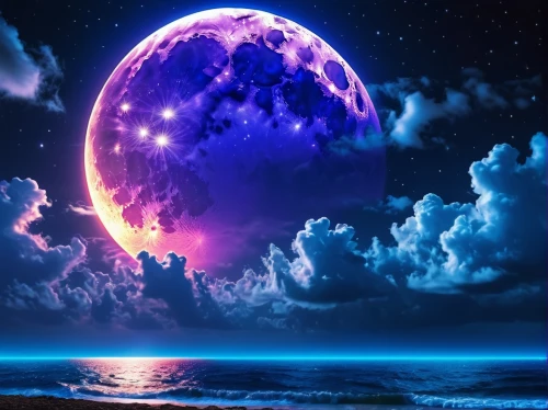 purple moon,moon and star background,sailing blue purple,purple,blue moon,purple landscape,moonlit night,lunar landscape,moonrise,moon at night,the moon,purple wallpaper,night sky,moon night,moonlight,moon,lunar,hanging moon,moonlit,blue moon rose,Photography,General,Realistic