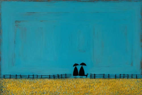 pasture fence,yellow grass,barley field,straw field,farm background,chamomile in wheat field,wheat field,young couple,shepherd romance,fields of wind turbines,two sheep,boy and dog,farm landscape,bird couple,oil on canvas,blue painting,fields,wheat fields,idyll,rye field,Art,Artistic Painting,Artistic Painting 49