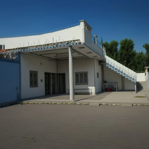 auditorium,gymnasium,museum of technology,historical museum,commercial building,automobile repair shop,community centre,traditional building,former prison,mortuary temple,sport venue,elementary school,fire station,school design,old building,ulaanbaatar station,industrial building,regulatory office,prefabricated buildings,pavilion,Photography,General,Realistic