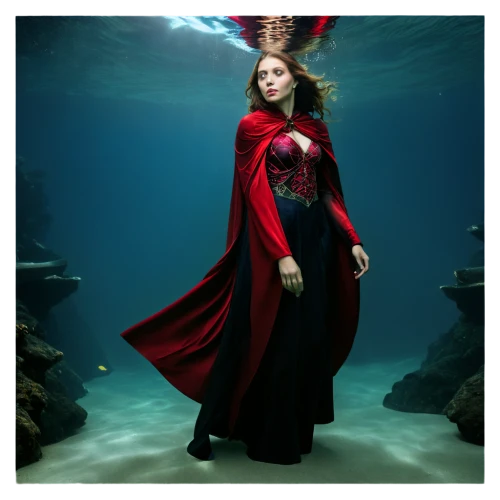 scarlet witch,the sea maid,photo session in the aquatic studio,the zodiac sign pisces,rusalka,merfolk,underwater background,undersea,queen of hearts,fantasia,sorceress,fantasy woman,under the sea,god of the sea,celtic queen,the enchantress,submerged,siren,water nymph,aquanaut,Photography,Artistic Photography,Artistic Photography 01