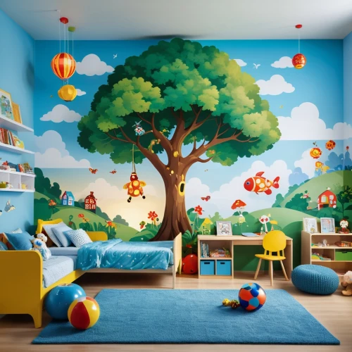 kids room,nursery decoration,children's room,children's bedroom,baby room,boy's room picture,children's interior,children's background,nursery,wall sticker,wall decoration,the little girl's room,playing room,wall painting,great room,cartoon forest,wall paint,cartoon video game background,pacifier tree,room newborn,Photography,General,Realistic
