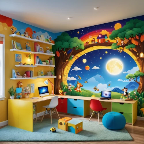 kids room,children's room,children's bedroom,nursery decoration,baby room,boy's room picture,children's interior,children's background,the little girl's room,playing room,wall sticker,great room,nursery,sleeping room,wall decoration,room newborn,interior decoration,cartoon video game background,interior design,little man cave,Photography,General,Realistic