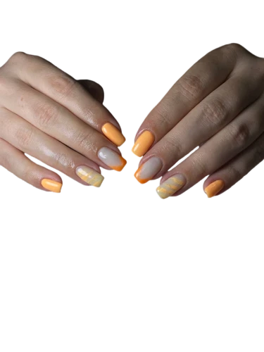 candy corn pattern,yellow orange,peach color,orange yellow,orange jasmines,orange cream,gold lacquer,artificial nails,candy corn,gradient effect,fresh orange,gradient,apricot,tangerine,golden ritriver and vorderman dark,peppered orange,shellac,coral fingers,woman hands,orange half