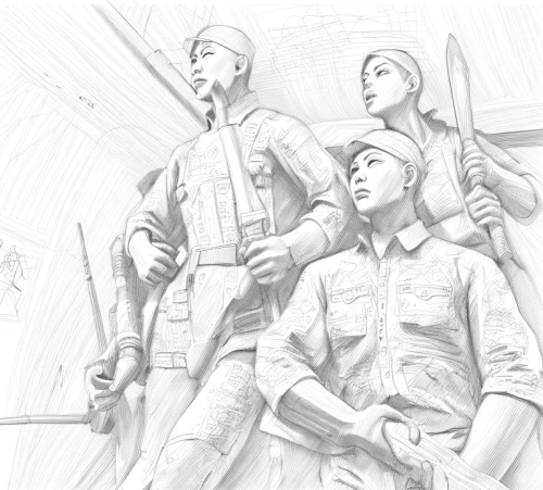 statues,soldiers,korean history,korean veterans memorial,army men,stone statues,statuary,scouts,holocaust museum,the sculptures,hue city,sculptures,monuments,marine corps memorial,terracotta warriors,the statue,tugu,pencils,sejong-ro,airmen,Design Sketch,Design Sketch,Character Sketch