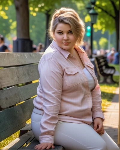 plus-size model,park bench,plus-size,in the park,menswear for women,portrait photography,social,woman in menswear,woman sitting,senior photos,greta oto,blonde woman,women clothes,blogs of moms,artificial hair integrations,female model,princess diana gedenkbrunnen,blonde woman reading a newspaper,pantsuit,keto,Photography,General,Realistic