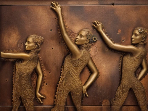 wooden figures,wood angels,wood carving,carved wood,bronze figures,primitive dolls,african art,wooden mannequin,the court sandalwood carved,wooden figure,the three graces,wood art,on wood,african masks,wooden doll,folk art,png sculpture,benin,dancers,coat hooks,Illustration,Realistic Fantasy,Realistic Fantasy 13