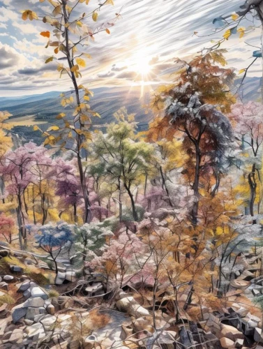 autumn landscape,robert duncanson,autumn trees,autumn cherry blossoms,autumn scenery,autumn background,fall landscape,autumn forest,late autumn,autumn day,autumn sun,sakura trees,in the autumn,the trees in the fall,one autumn afternoon,autumn morning,japanese sakura background,autumn,autumn idyll,meadow in pastel