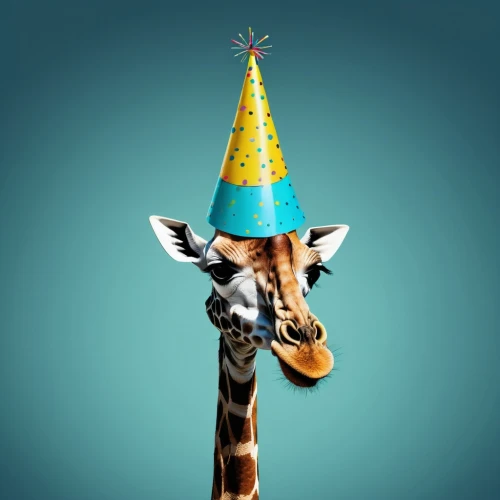 party hat,birthday hat,party hats,birthday background,giraffidae,whimsical animals,circus animal,birthday banner background,party animal,giraffe,animal balloons,birthday template,giraffe head,animals play dress-up,birthday items,birthday balloon,birthdays,birthday greeting,happy birthday text,two giraffes,Photography,Documentary Photography,Documentary Photography 19