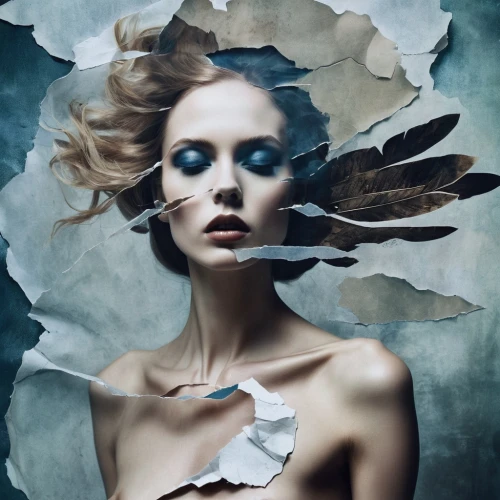 star magnolia,blue star magnolia,faery,wilted,conceptual photography,moonflower,dried petals,dryad,the angel with the veronica veil,image manipulation,dried hydrangeas,photo manipulation,mystical portrait of a girl,magnolia,photomontage,fashion illustration,faerie,fragility,psyche,photomanipulation,Photography,Fashion Photography,Fashion Photography 01