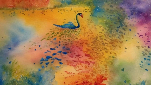 watercolor bird,bird painting,abstract watercolor,colorful birds,watercolor background,peacock,watercolor texture,cranes,water color,watercolor,peacocks carnation,watercolour,water colors,flamingo,watercolor painting,watercolors,watercolor paper,watercolor paint,watercolor cocktails,fairy peacock,Illustration,Paper based,Paper Based 24