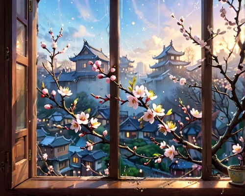 winter window,winter background,christmas banner,christmas landscape,christmas snowy background,winter festival,winter landscape,christmas snowflake banner,christmasbackground,snow scene,japanese floral background,spring festival,korean village snow,winter house,christmas wallpaper,winter dream,fragrant snow sea,cold cherry blossoms,plum blossoms,chinese screen,Anime,Anime,Cartoon