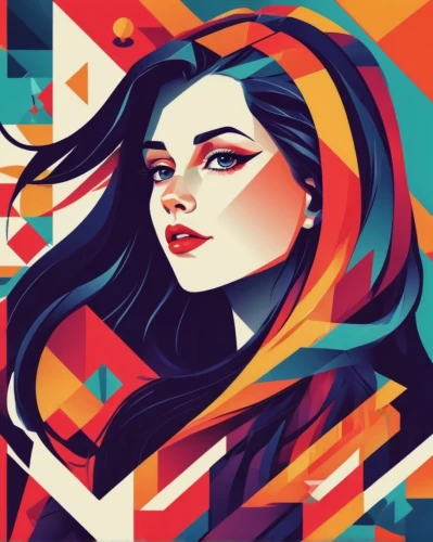 vector illustration,fashion vector,vector graphics,vector graphic,vector art,wpap,vector girl,adobe illustrator,vector design,vector images,vector image,illustrator,dribbble,fashion illustration,retro woman,art deco woman,game illustration,colorful foil background,vector,pop art style,Illustration,Vector,Vector 17