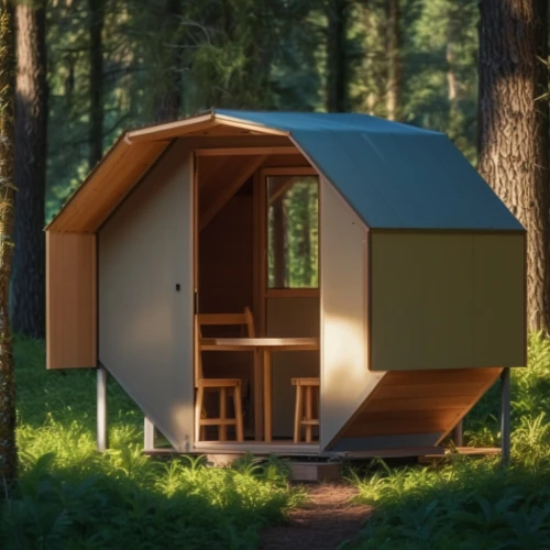 small cabin,wood doghouse,cubic house,inverted cottage,small camper,unhoused,teardrop camper,mobile home,accommodation,glamping,house trailer,cube house,timber house,wooden sauna,yurts,eco-construction,dog house,lodging,roof tent,cube stilt houses,Photography,General,Realistic