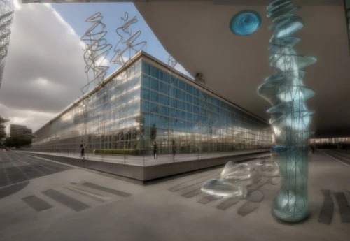 glass building,glass facade,3d rendering,glass yard ornament,virtual landscape,glass facades,panoramical,shard of glass,structural glass,futuristic art museum,glass sphere,office buildings,biotechnology research institute,digital compositing,glass wall,abstract corporate,glass series,plexiglass,corporate headquarters,glass balls