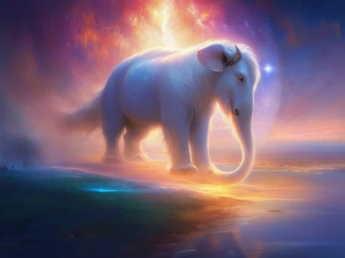 elephant,blue elephant,circus elephant,indian elephant,elephantine,elephant's child,pachyderm,asian elephant,pink elephant,african elephant,unicorn background,elephants,elephants and mammoths,mahout,elephant ride,endangered,mandala elephant,world digital painting,unicorn art,girl elephant,Illustration,Realistic Fantasy,Realistic Fantasy 01