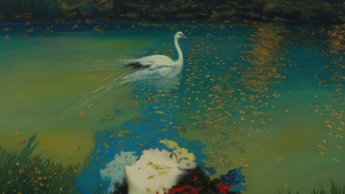 swan lake,koi pond,koi carp,amano,narcissus,egret,koi fish,koi,swan pair,trumpet of the swan,swan,surface lure,koi carps,white swan,swan on the lake,diving bird,swan boat,idyll,fish in water,swans,Illustration,Realistic Fantasy,Realistic Fantasy 08